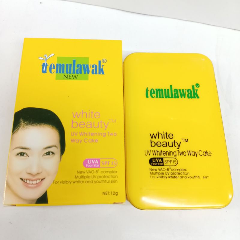 BEDAK TEMULAWAK WHITE BEAUTY // Two Way Cake