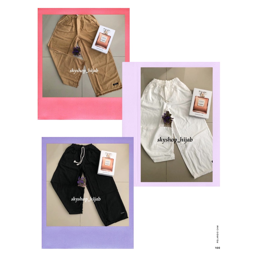 NEW CULLOTES BY LAGAYA FASH/CELANA KULOT PREMIUM/CELANA FULL KARET/CELANA KULOT MODIS/CELANA WANITA/