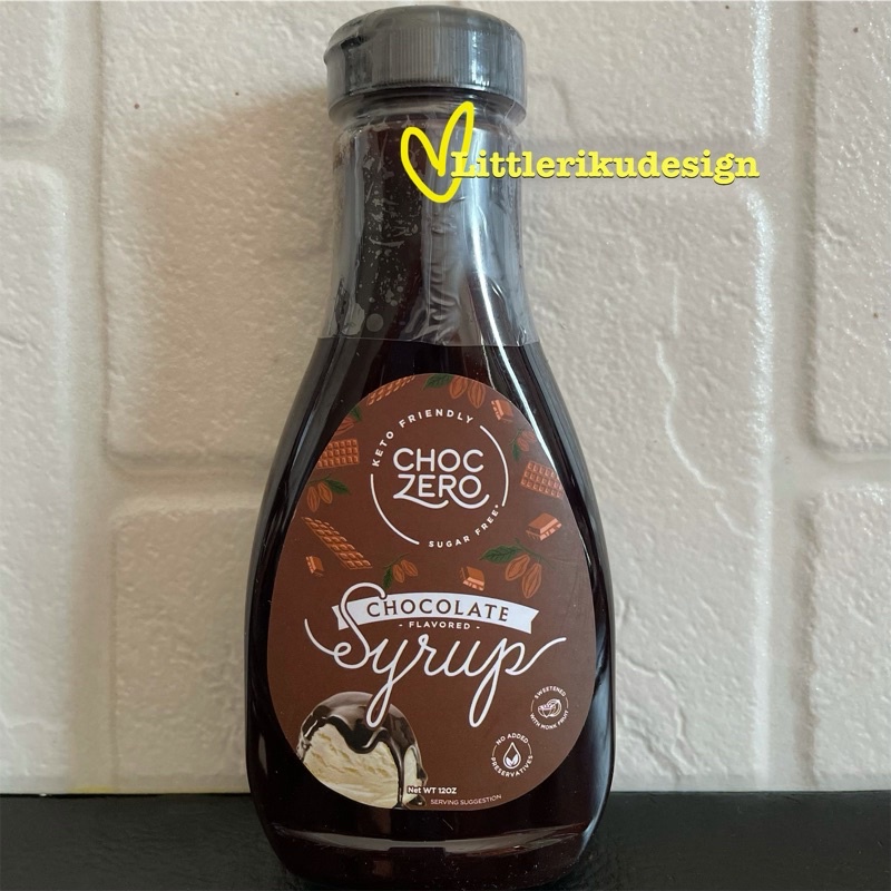 

CHOC ZERO chocolate syrup (keto) sugar free choczero