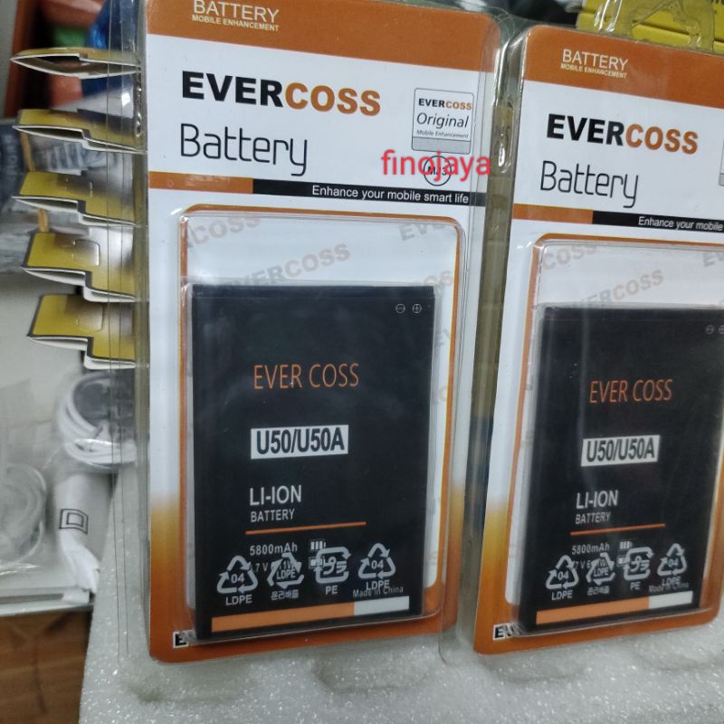 Baterai Evercross U50 Baterai Evercoss U50A Original