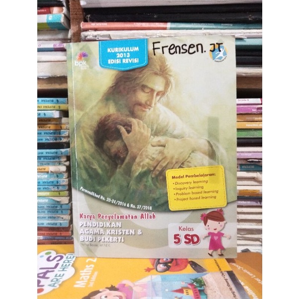 buku agama Kristen/pendidikan agama Kristen dan budi pekerti kelas 5 sd/V SD