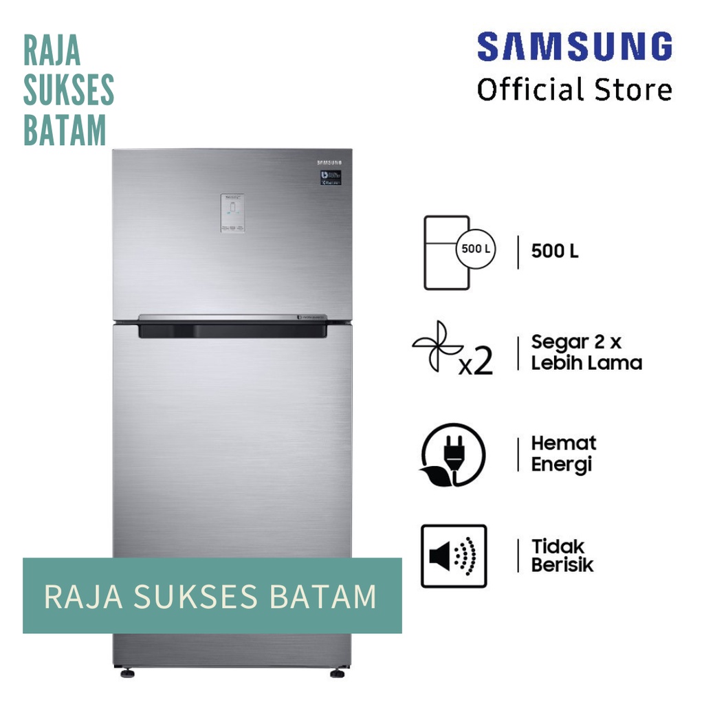 PROMO KULKAS 2 PINTU SAMSUNG RT50K6241S8/SE 500 LITER MURAH batam