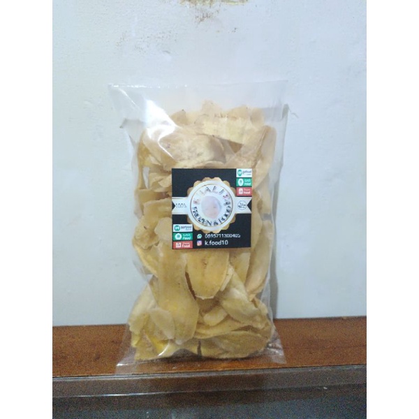 

keripik pisang gurih renyah