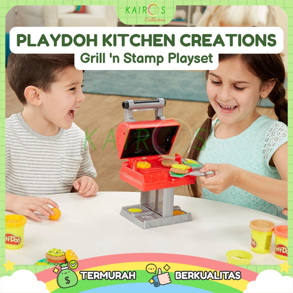 PlayDoh Kitchen Creations Grill 'n Stamp Playset