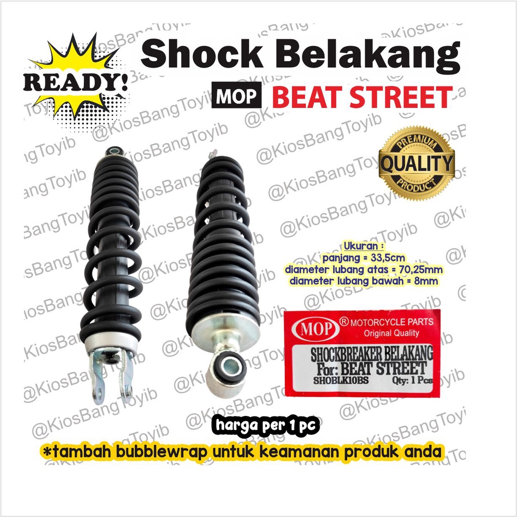 [1pc] Shockbreaker Shock Skok Breaker Belakang Honda Beat Street (MOP)
