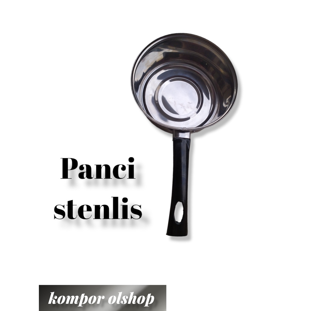 Panci Masak Mie Rebus Panci Serbaguna Calypso Panci Gagang Masak Mie Indomie Stainless Steel - Panci