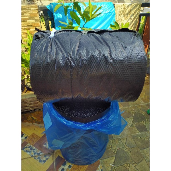 

EXSTRA PACKING BUBBLE WRAP HITAM TEBAL & packing toples