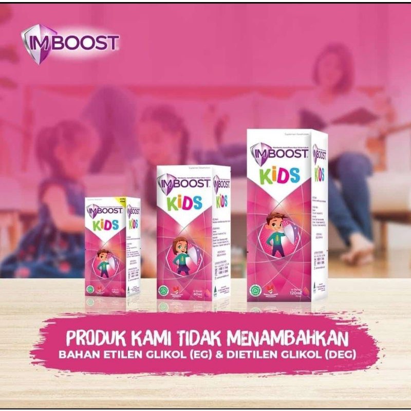 Imboost Kids syrup 60ml 45ml IMBOOST KIDS SYRUP ANAK