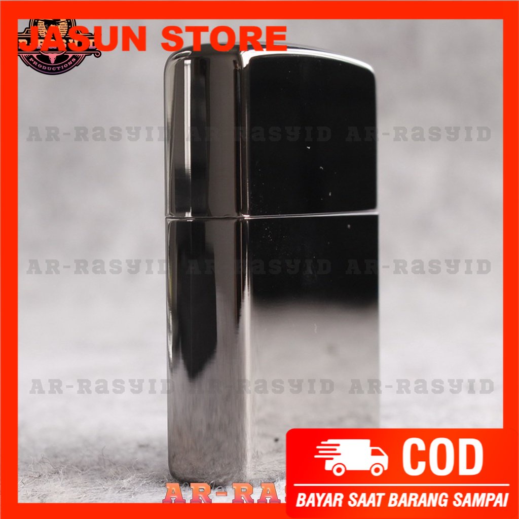 Bisa COD! Korek Api Minyak Zippo Black Ice Light Hitam Motif Marilyn Monroe 150