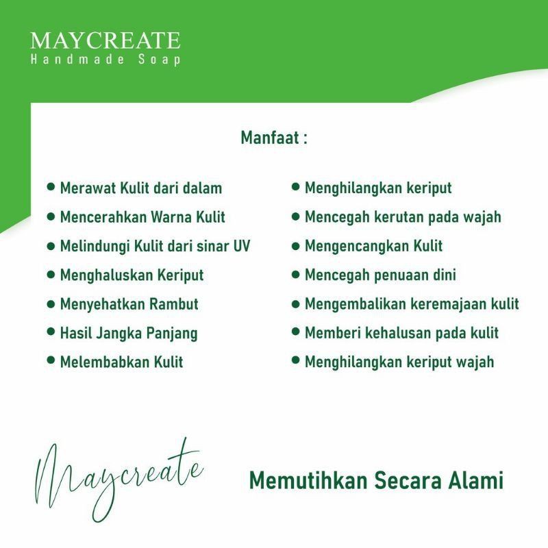 Beauty Jaya - SABUN MAYCREATE FACE AND BODY SOAP KOREA 100% ORIGINAL / SABUN PEMUTIH KULIT BADAN DAN WAJAH MUKA [BPOM]