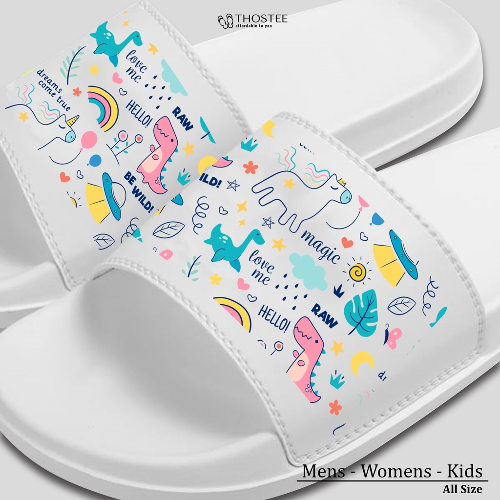 Thostee Sandal Slide Phylon Doodle pusatmode54321