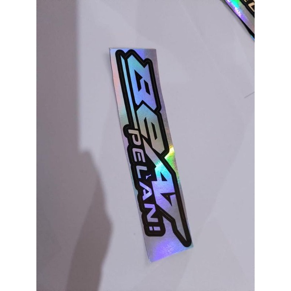 Sticker Hologram Sticker Motor Variasi PELAN Dan Variasi Motor Lain