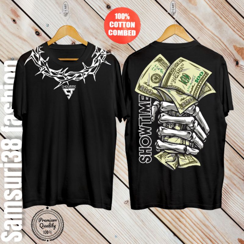 SM - Kaos Pria ABSTraCT Origins Terbaru/Kaos  Dollar Original/Kaos Samurai