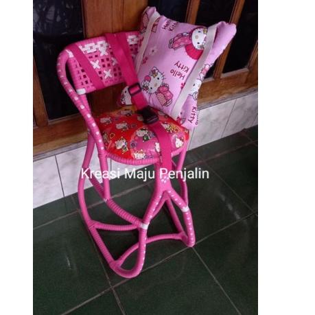 Murah Boncengan Anak Motor Matic Free sabuk dan Bantal Stang / Boncengan anak / Boncengan Bayi / Dud
