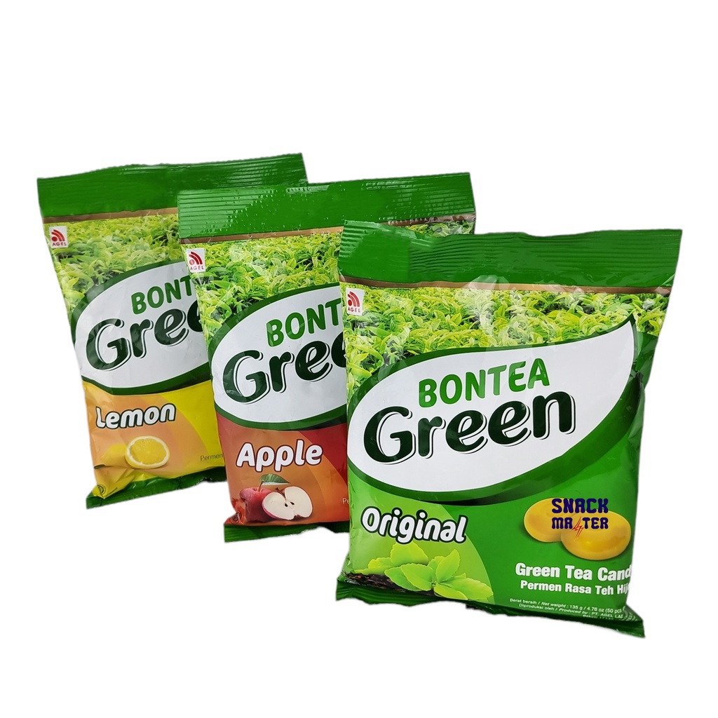 

Permen Bontea Green - Netto 135gr ( 50pcs @2.7gr )
