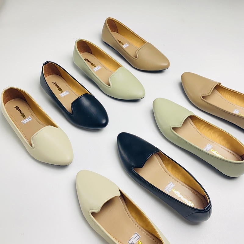 PROMO MURAH  - Sepatu Wanita  Flat Shoes  Sol  Karet Lentur DN-22