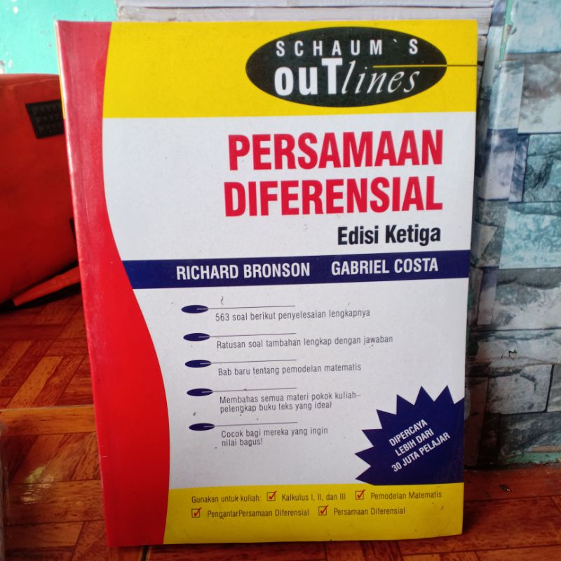 seri buku schaum persamaan diferensial