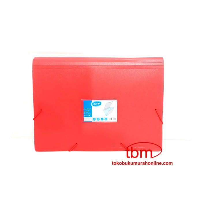 

EXPANDING FILE BANTEX F4 12 POCKET / MAP HARMONIKA BANTEX