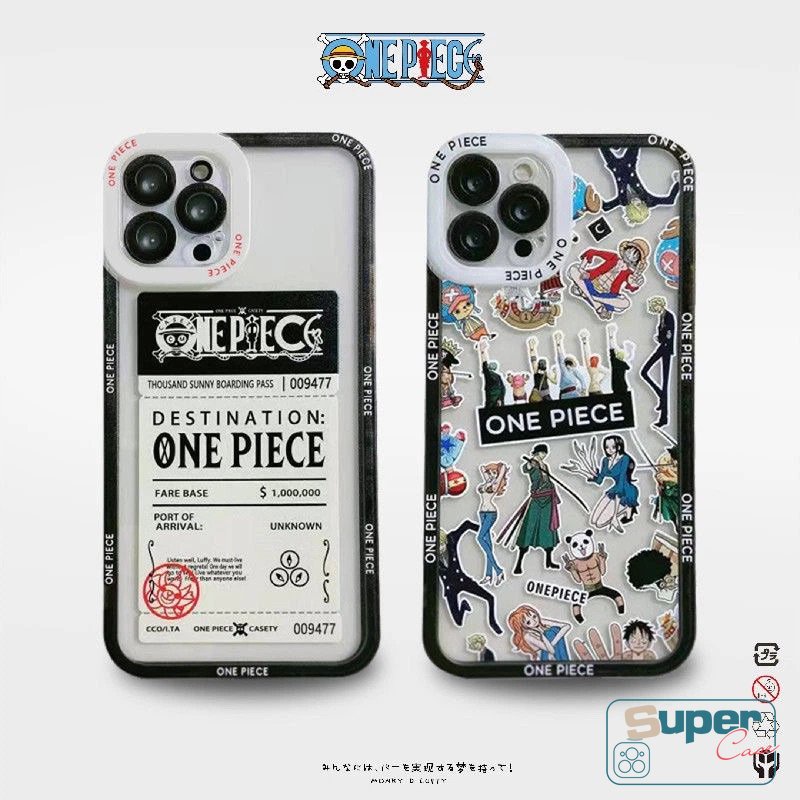 Oppo A15 A16K A5s A12 A16 A55 A78 A95 A54 A57 A58 A15s A7 A1K A76 Reno 8T 8 5 5F 7Z 7 6 A74 A5 A9 2020 A96 A3s A31 A12E A11 A94 A35 Kaos One Piece Kartun Trendy Casing TPU Empuk