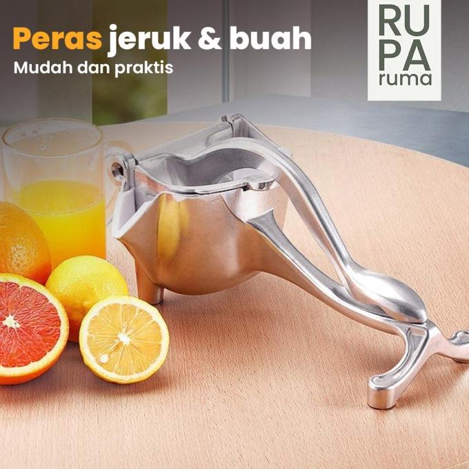 Perasan Jeruk Stainless Alat Peras Jeruk Manual Juicer Portable