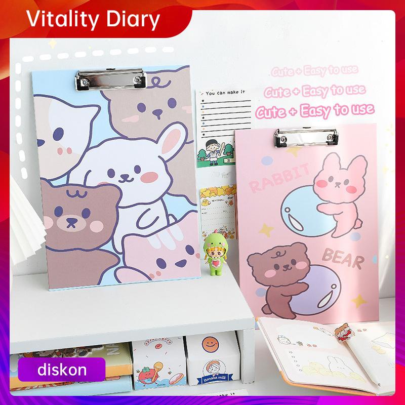 【COD❤️】Papan jalan A4 Clipboard With Cover Stationary VDY