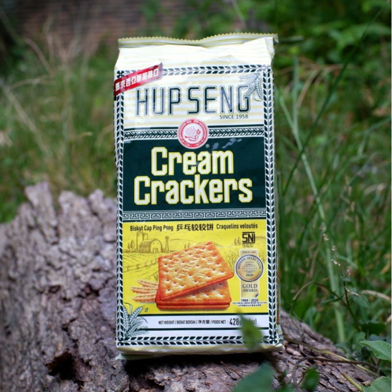 

Hup Seng Cream Crackers Biskuit Krim Asin Original 428g