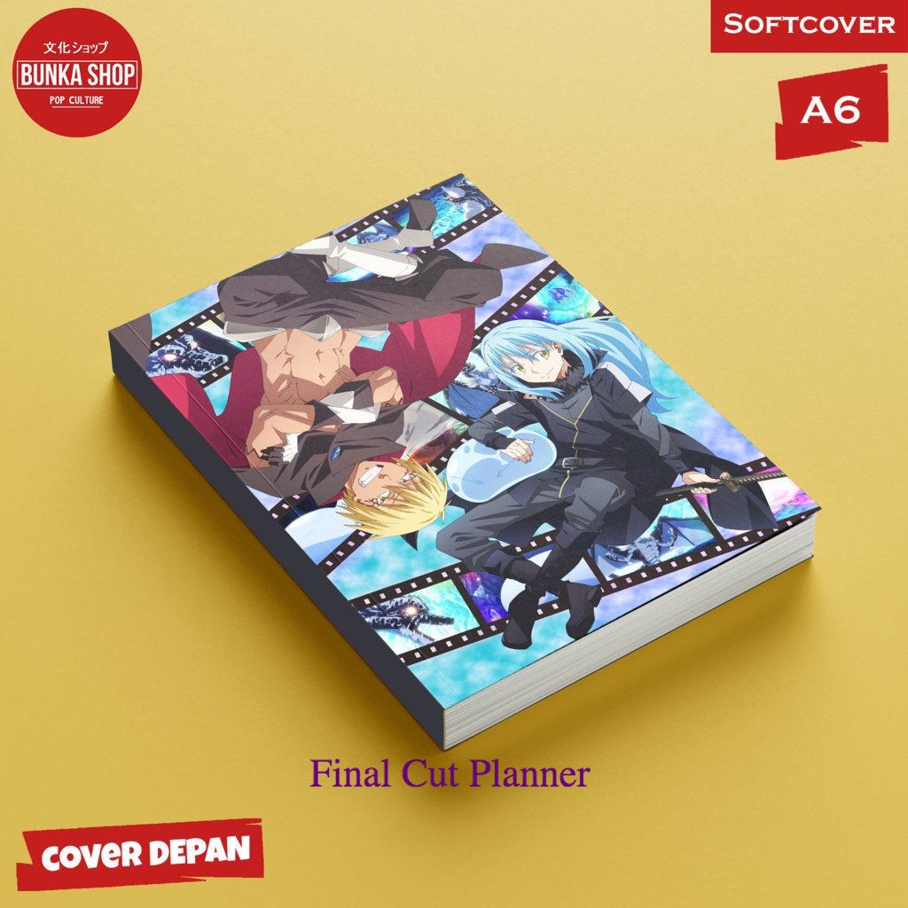 

Pocket Note Anime Rimuru 5 Softcover A6 Buku Tulis Catatan Notes Agenda Planner Jurnal