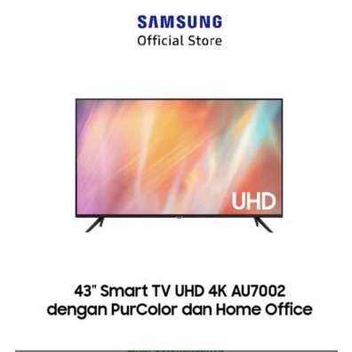 SAMSUNG Smart TV UHD 4Kdengan PurColor 43 INCH UA43AU7002//43AU7002