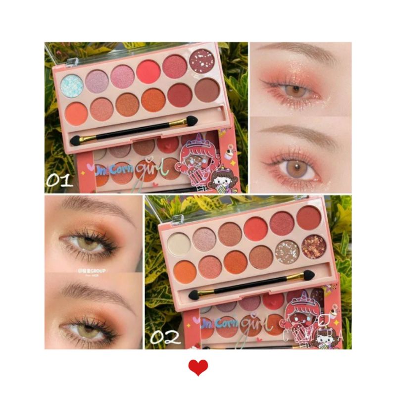 DISKONEYESHADOW PALETTE UNICORN ANY LADY 843
