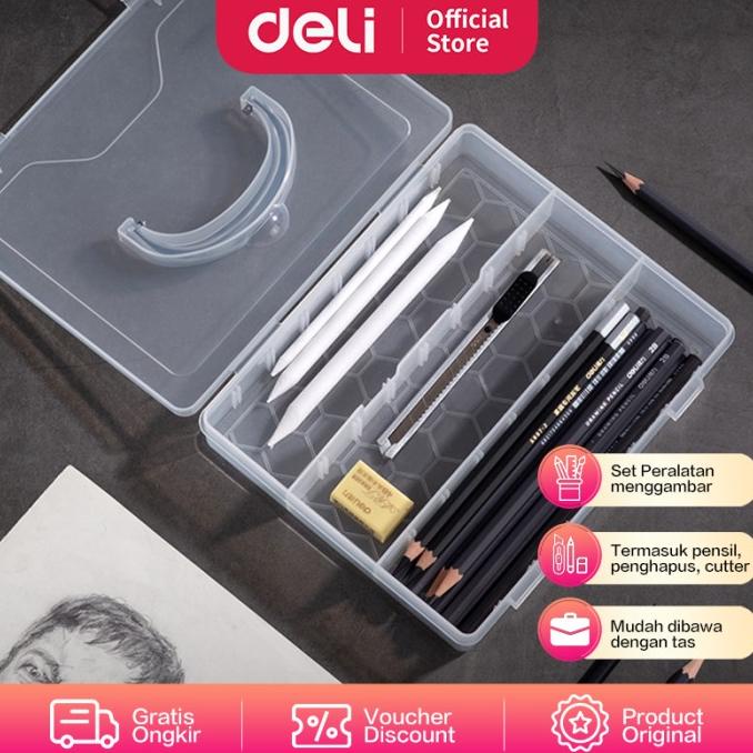 

Nusign Art Set / Set Peralatan Menggambar Terlengkap 5821X