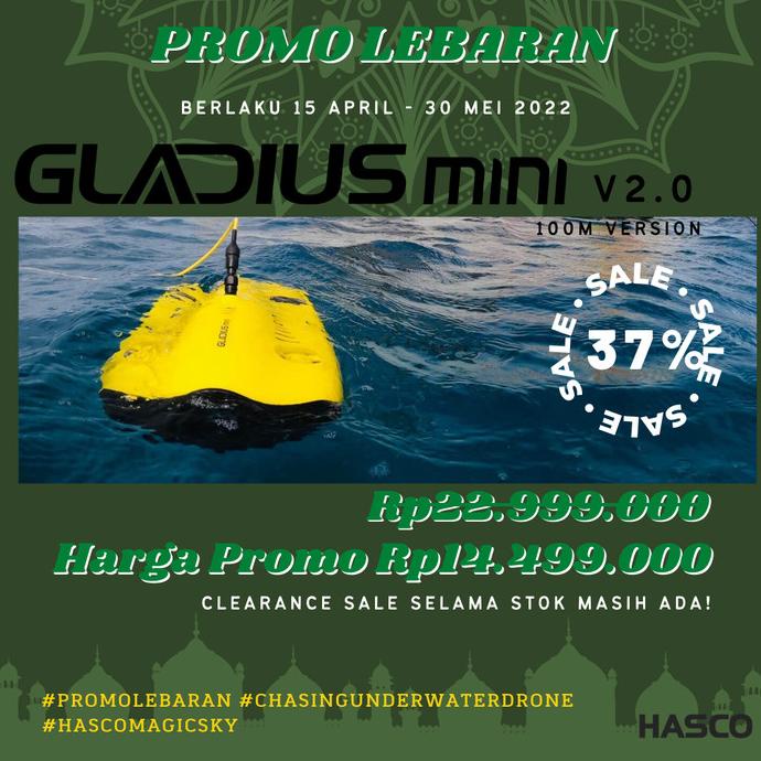[ Promo ] Gladius Mini Underwater Drone - Drone Kamera Dan Aksesoris