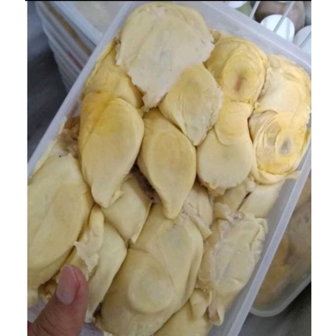 

durian kupas mantul