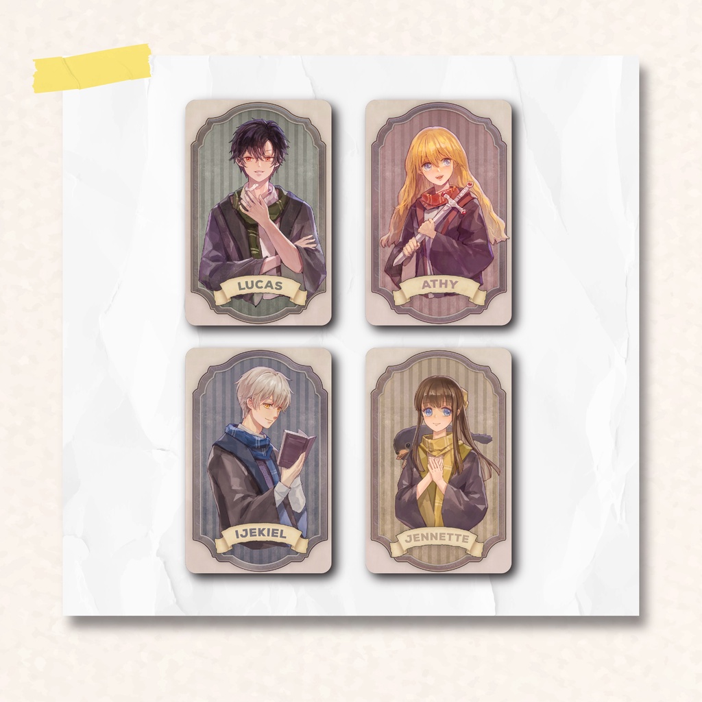 Photocard Manhwa Who Made Me a Princess Character | Photocard Manhwa Collection