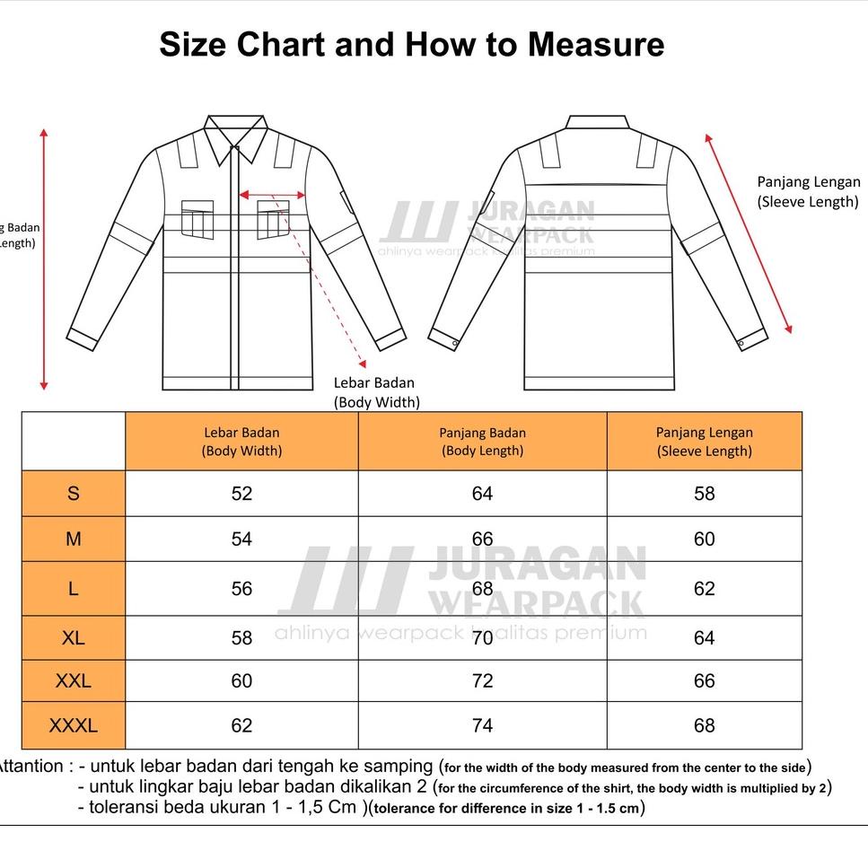 Chekout Wearpack Safety Atasan Warna Putih