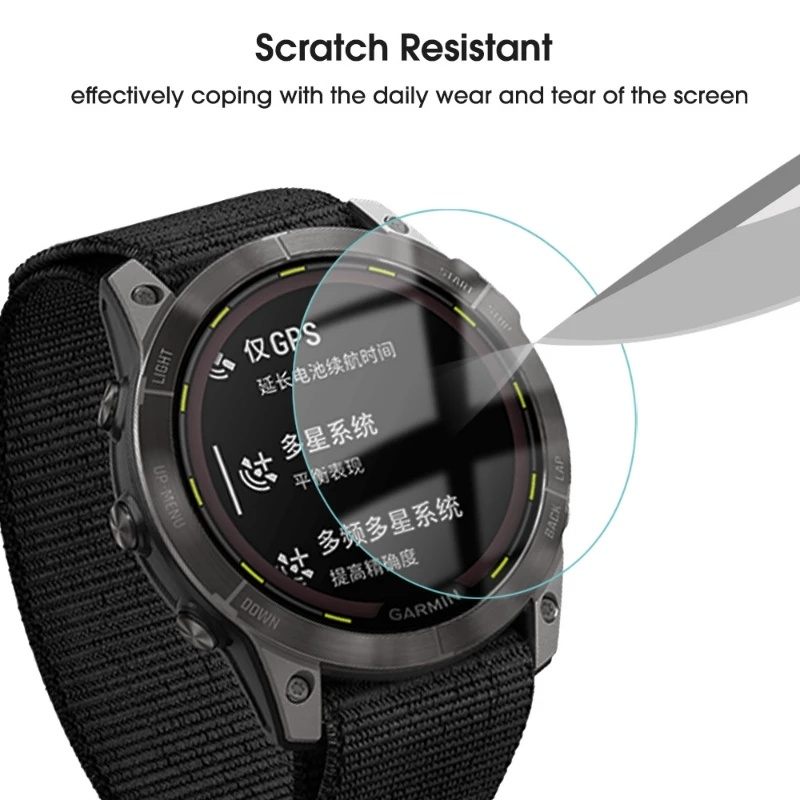 Tempered Glass Pelindung Layar Smartwatch Garmin Enduro 2 Anti Gores