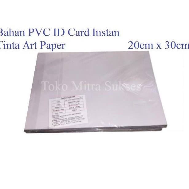 

SALE Bahan PVC Id Card Instan Tinta Art Paper
