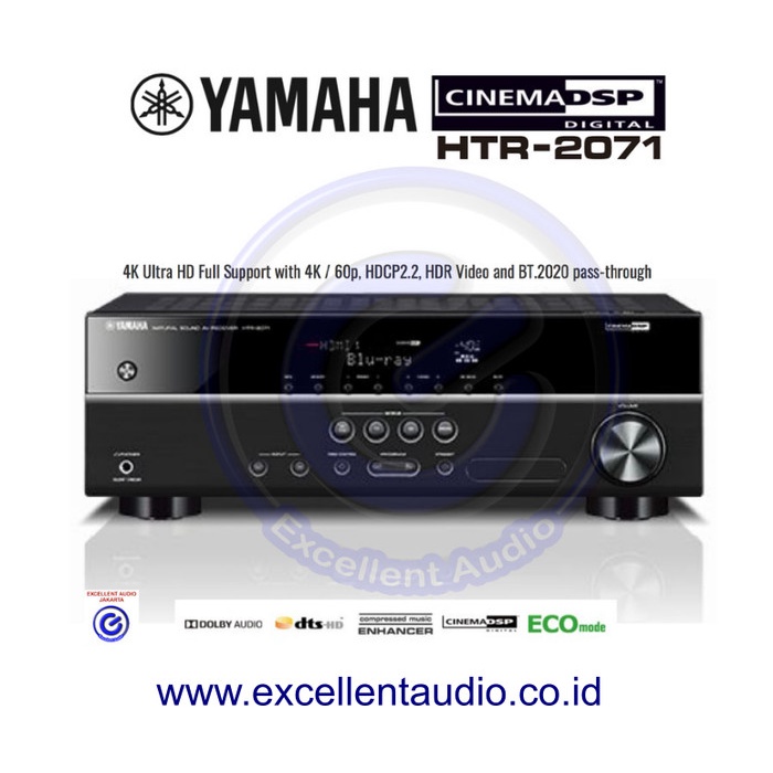 Amplifier Yamaha Htr2071 Htr 2071 Home Theater Amplifier Sln Denon Marantz Onkyo