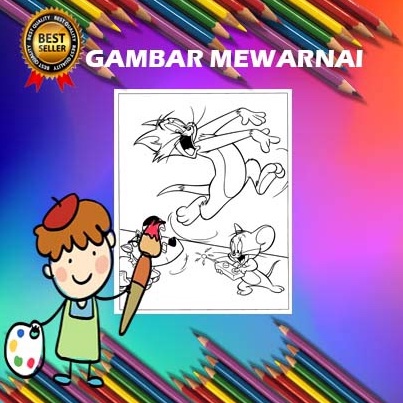 

Gambar Sketsa Mewarnai / Tom & Jerry / Part 1 / Gambar Sketsa / Gambar mewarnai / Kertas Gambar Mewarnai / Kertas Gambar / Mewarnai / Seketsa Lukis / Drawing Sketch / Menggambar / Colouring Anak / Colouring