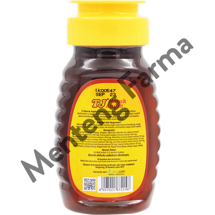 Madu TJ Masuk Angin 140 Gr - Meredakan Gejala Masuk Angin