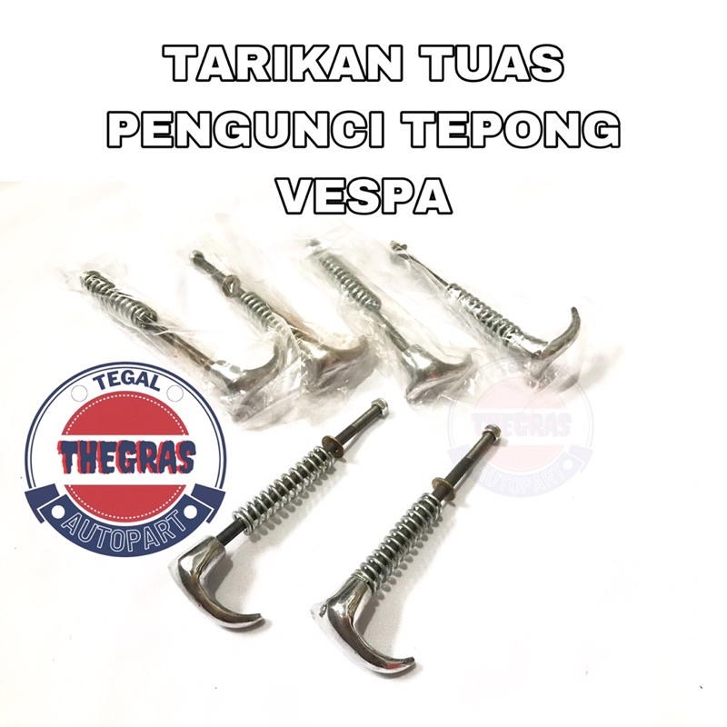 Kuncian Tepong Vespa Pengait Tepong Vespa Aksesories Vespa Super Sprint Tepong Vespa