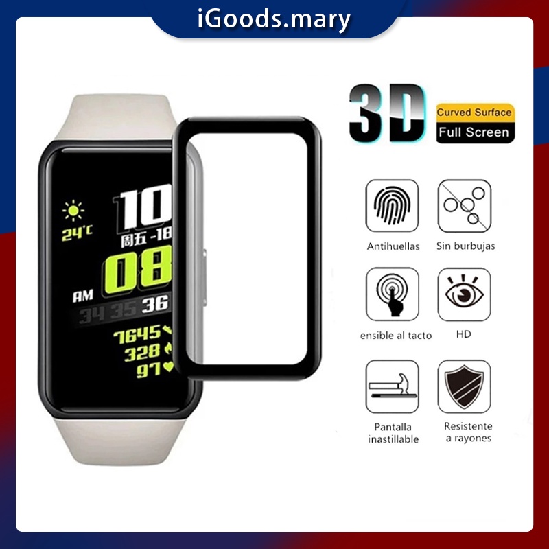 Huawei Band 3D Curved HD Full Coverage Screen Protector Honor Band 6 Protective Fim Cover TPU Soft Film