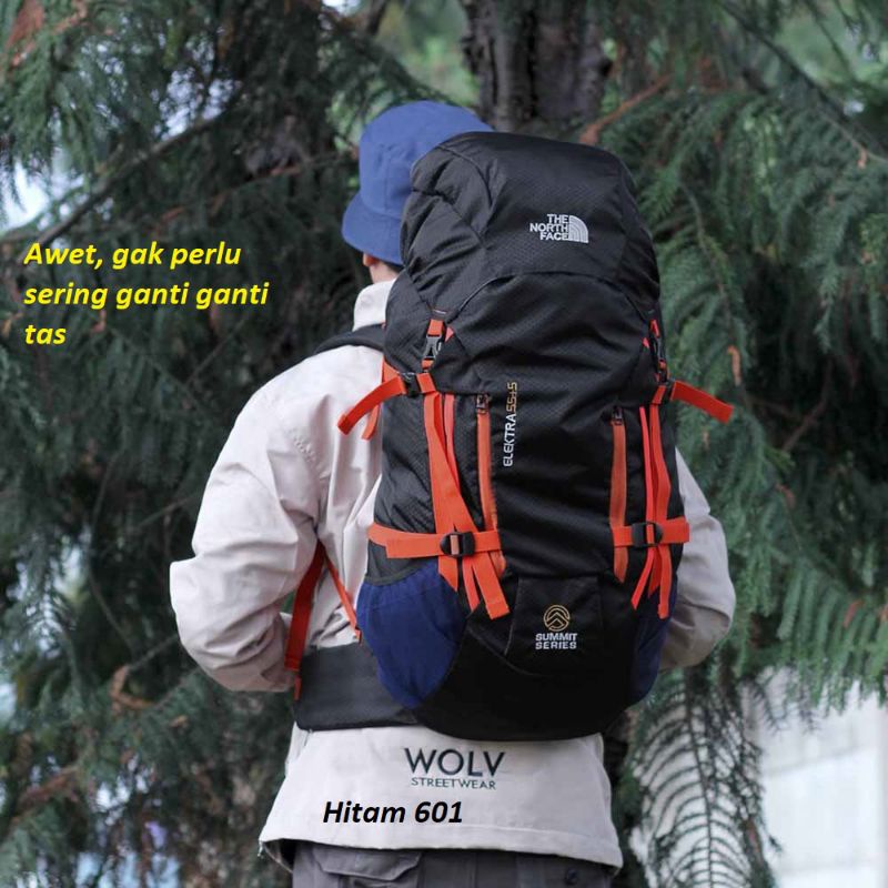 TAS CARRIER  45/50 L TAS RANSEL HIKING TAS GUNUNG