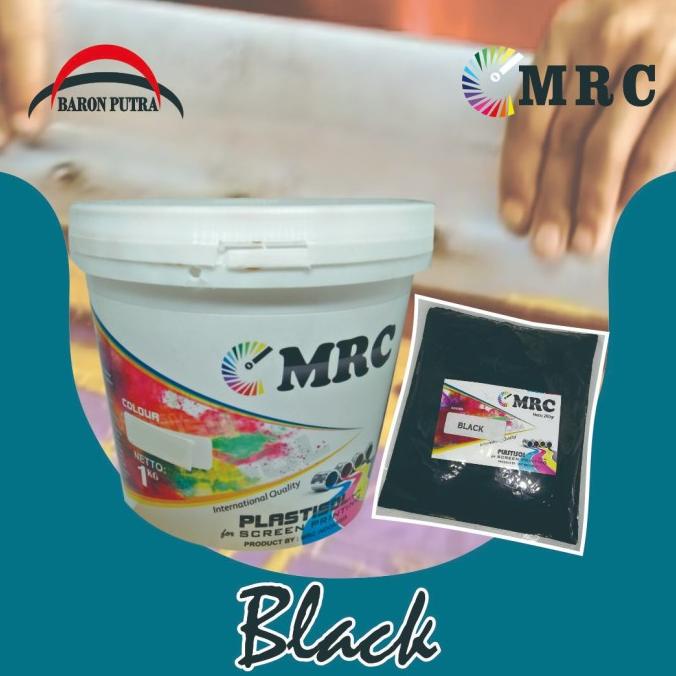 

{{{{}}] PLASTISOL MRC BLACK 1KG CAN