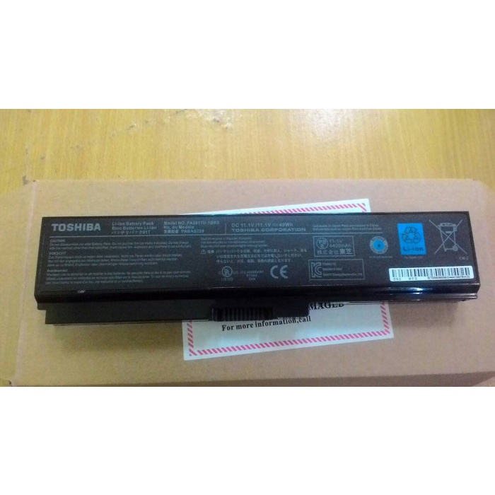 Baterai Laptop Baterai Original Laptop Toshiba Satelite L635 L640 L645 L735 L740 L745