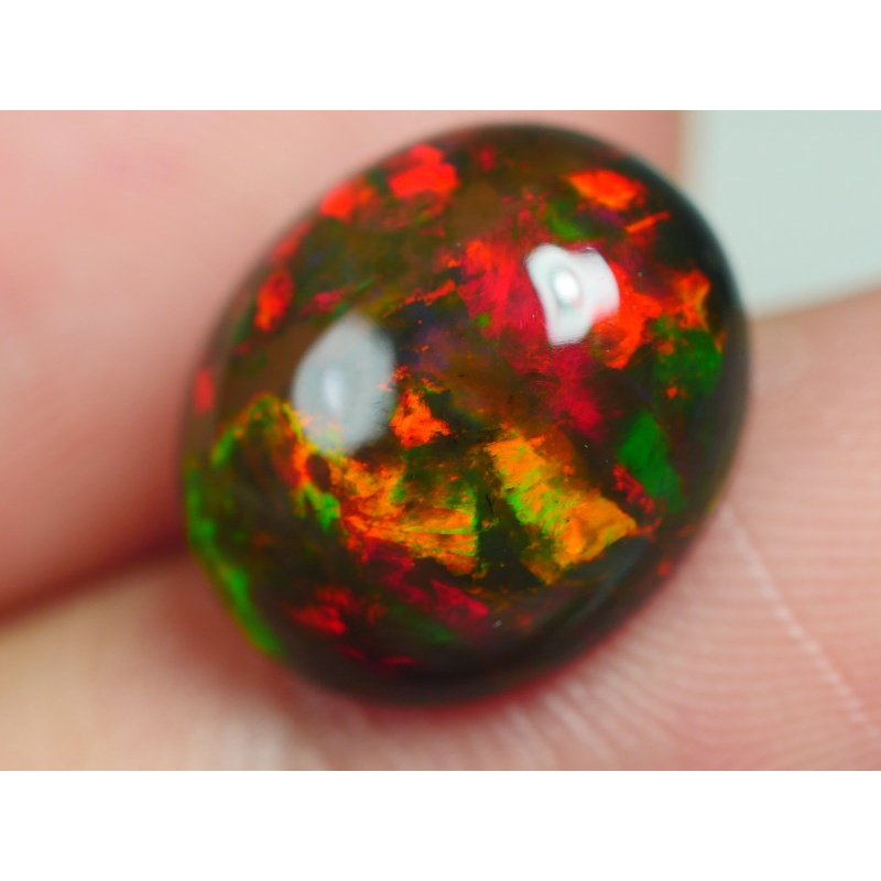 black opal batu kalimaya natural 100% play color HQ jarong