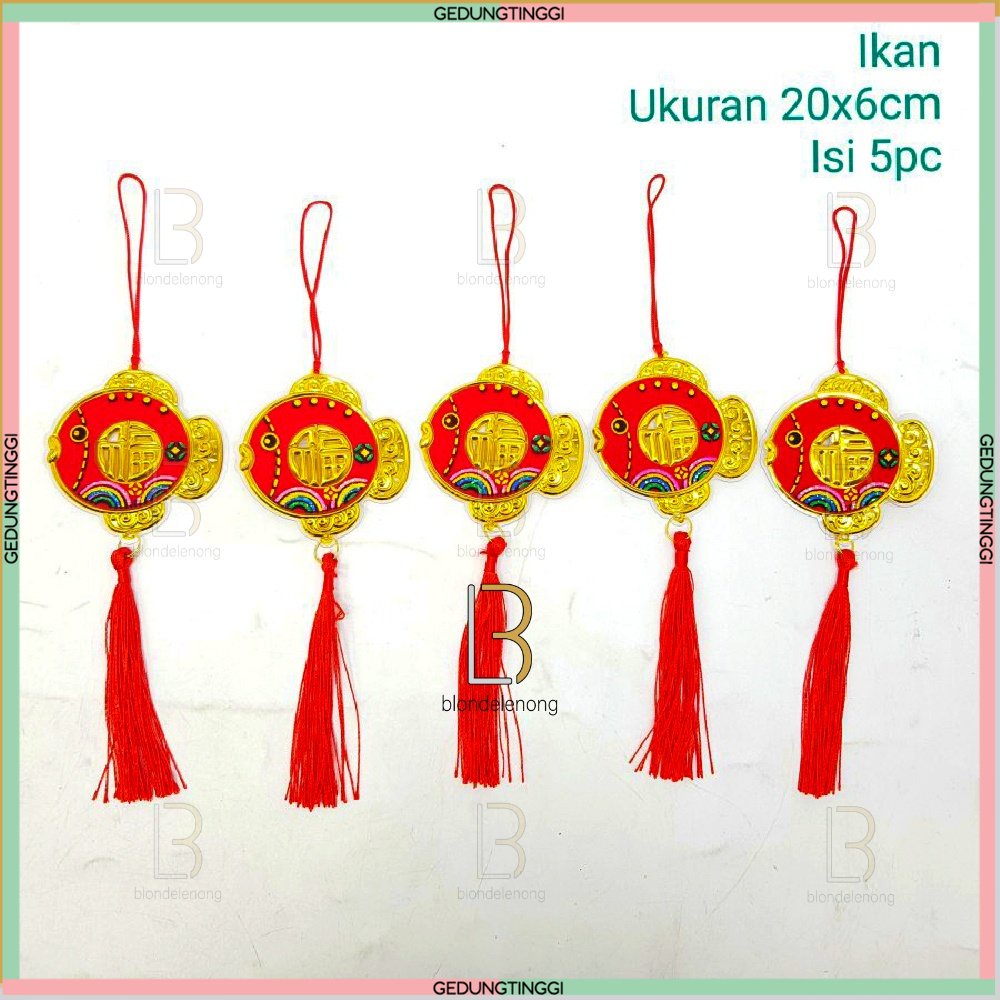 Gantungan Tasel Tassel Gantung Dewa Chaisen Jeruk Kucing Shio Kelinci Dekorasi Ornamen Pohon Sakura Meihwa Meihua Mehwa Mehua Fuk Hoki Rejeki Parcel Parsel Hampers Hadiah Kado Gift Tahun Baru Imlek Sincia Cina Cny Rumbai Merah Emas Gold Kaca Pintu 2023