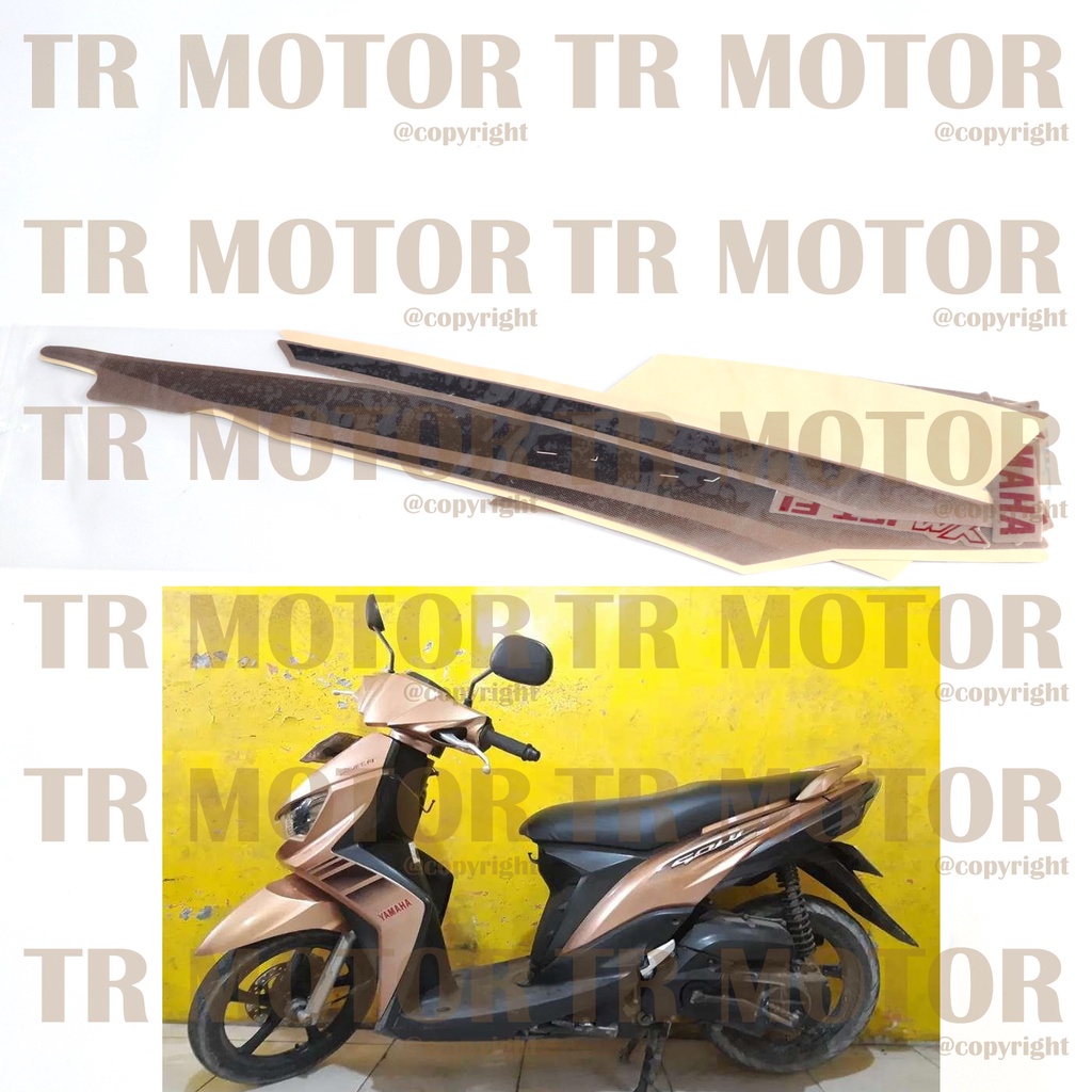 Stiker Motor Soul GT 2012 Sticker Striping Lis Full Set Motor