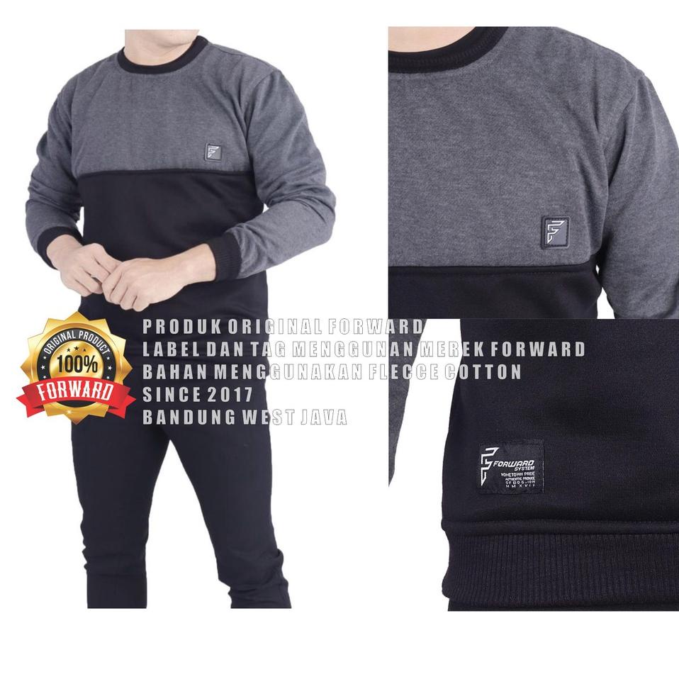 Recomended Jaket pria sweater hoodie creawneck forward system
