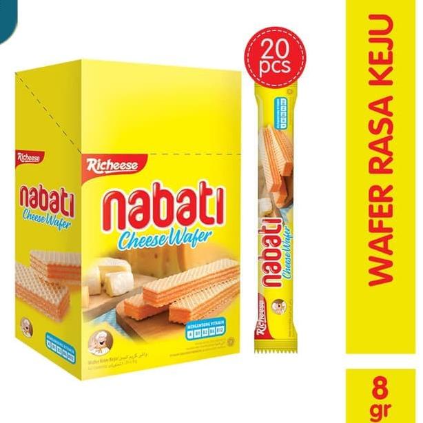 

12.12 FLASH SALE Wafer Richeese Nabati isi 20 pcs