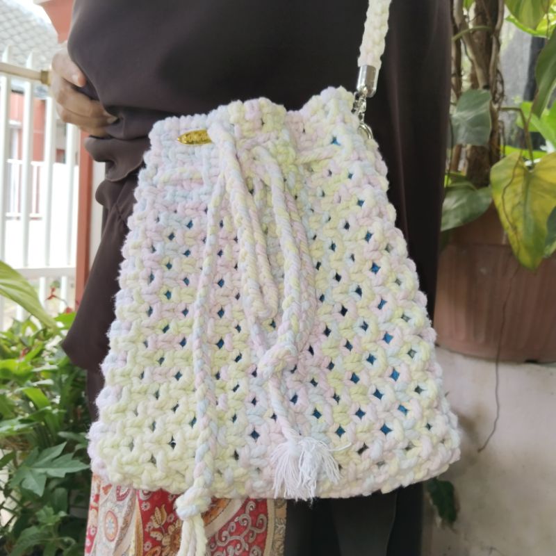 Bucket Bag Macrame